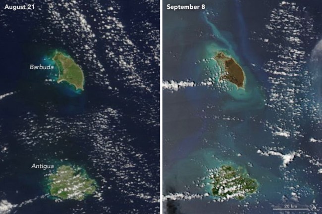 Before and After Hurricane Irma Photos Caribbean