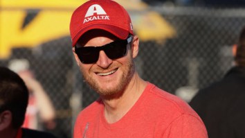 Dale Earnhardt Jr. Is An Evil, Evil Neighbor; Hides In The Bushes Wearing A Creepy Clown Mask