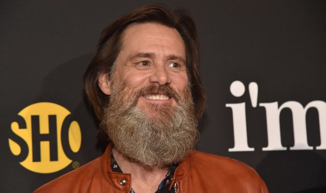 jim carrey shaved his beard
