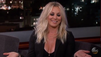 Kaley Cuoco Told A Couple Of A+ Stories About A Swing INSIDE Her House And A Crazy Encounter With The TSA