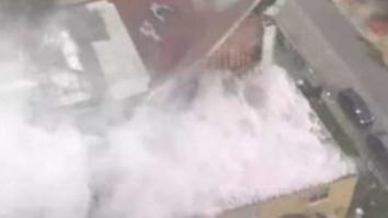 Insane Video Of Hurricane Irma Ripping The Roof Off Miami Building