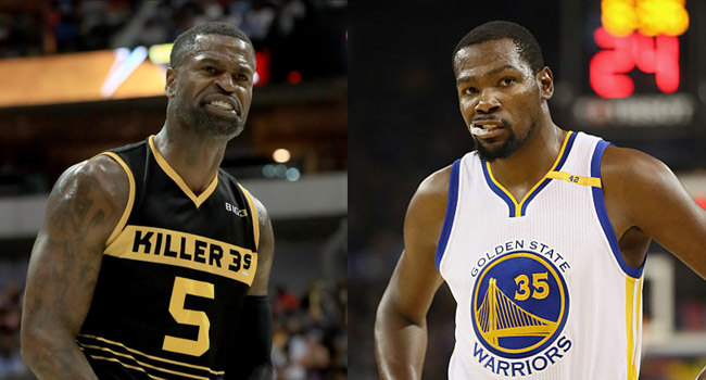stephen jackson lost respect kevin durant fake twitter