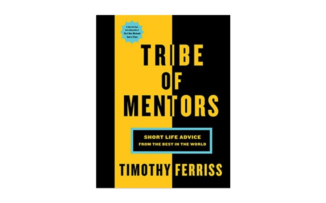 Tribe of Mentors Tim Ferriss Book
