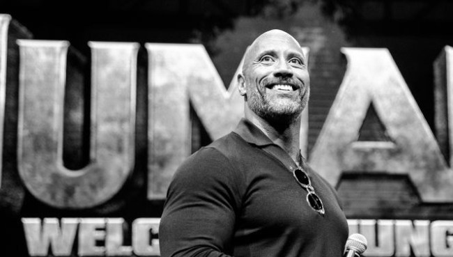 dwayne johnson the rock running for president