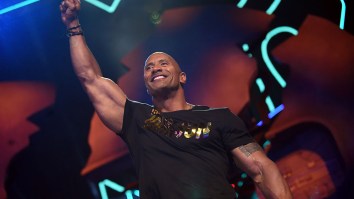 The Rock Shared A Crazy Photo Getting Choked Out For Real By An Ex-UFC Fighter Because ‘Acting’