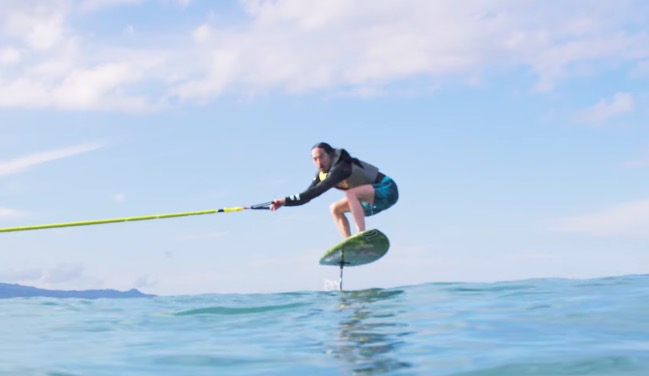 Steve Aoki hydrofoil