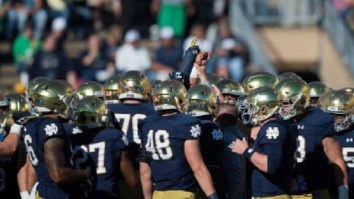 Notre Dame Coach Fires Up Team With Expletive-Filled Pregame Speech About Miami’s Turnover Chain