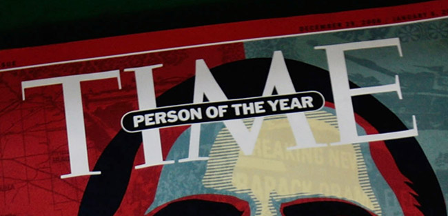 People Making Own Person Year Covers