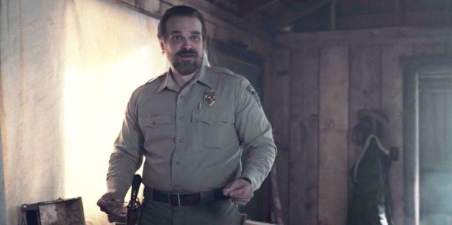 Chief Hopper Dancing Stranger Things