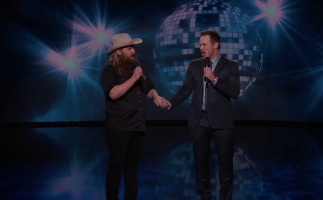 Chris Pratt Chris Stapleton Sing Duet