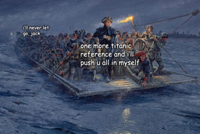 best memes 2017 funny meme george washington titanic meme