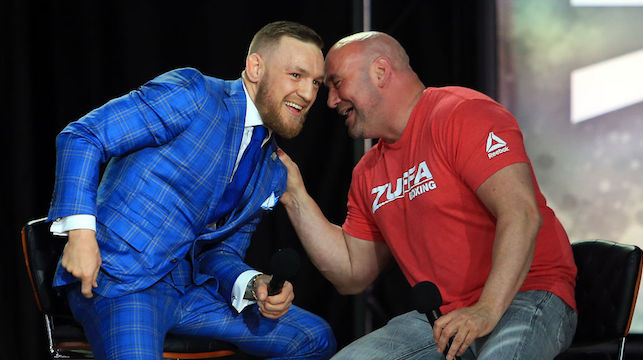 dana white conor mcgregor