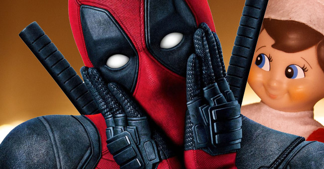 ryan reynolds response photo deadpool elf