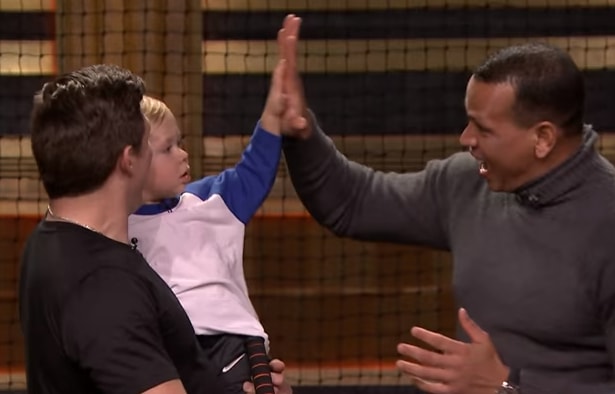 A-Rod Has Hitting Contest with 22-Month-Old Baseball Prodigy