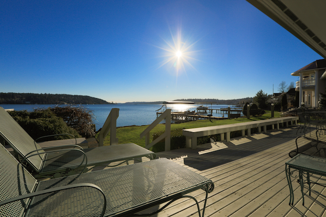 luxury waterfront home