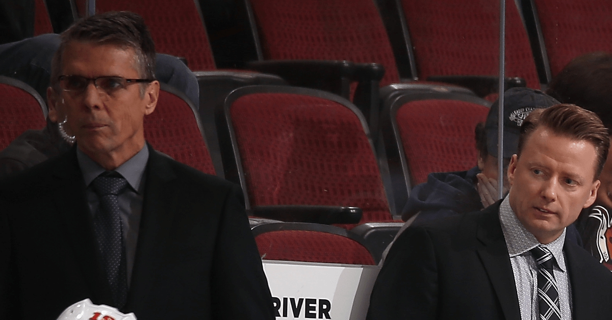 nhl coach loses mind