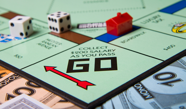 monopoly board