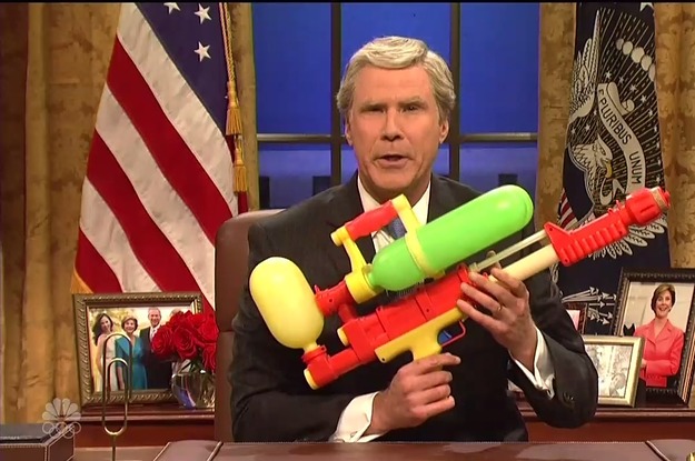 will ferrell snl george bush