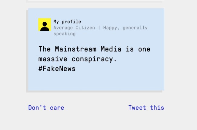 Get Bad news video game