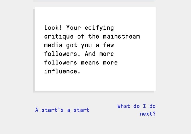 Get Bad news video game