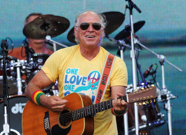 Musician Jimmy Buffett performs onstage