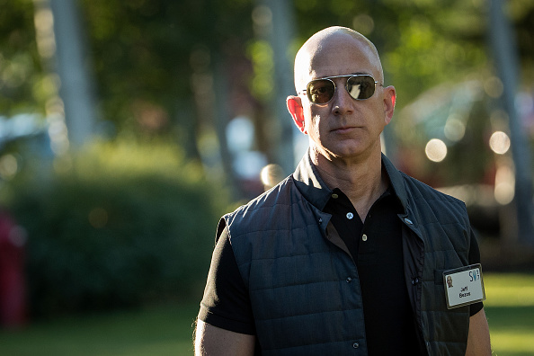 Jeff Bezos, Chairman and founder of Amazon.com and owner of The Washington Post