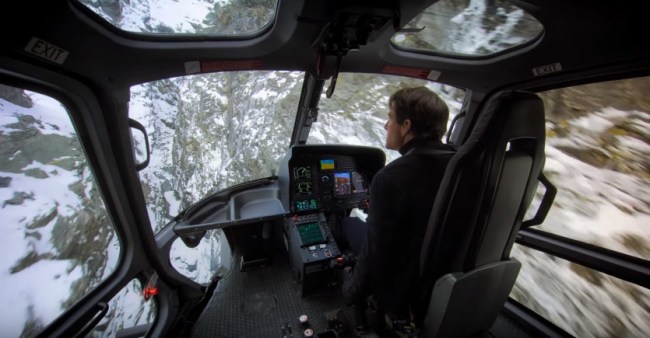 Mission Impossible Fallout Helicopter Stunt