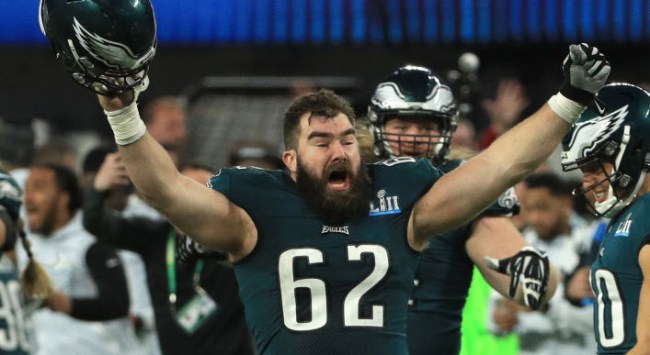 Jason Kelce Eagles Fans Chant Beers