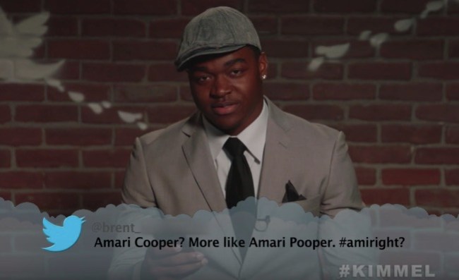 NFL Mean Tweets Kimmel