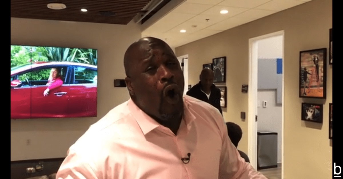 shaq lip sync beyonce