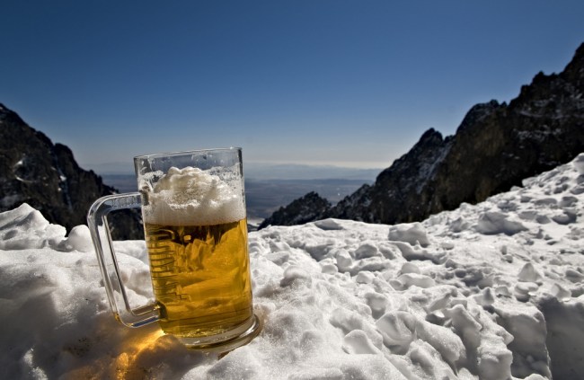 snow beer