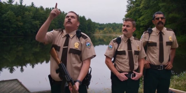 super troopers 2 trooper bowl super bowl commercial