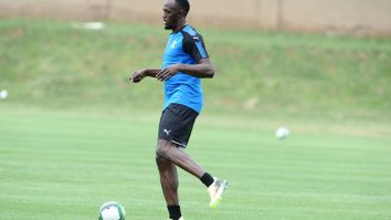 Usain Bolt Is One Step Closer To Becoming A Professional Soccer Player