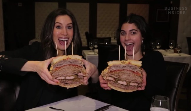 Benjamin Steakhouse Prime $375 sandwich 8-pounds