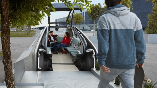 Renault EZ-GO autonomous vehicle GIMS