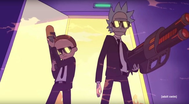 rick and morty run the jewels