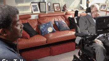 Stephen Hawking Tells Neil deGrasse Tyson What Came Before The Big Bang