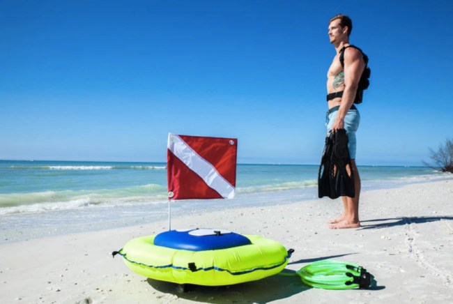 The Nomad blU3 diving system