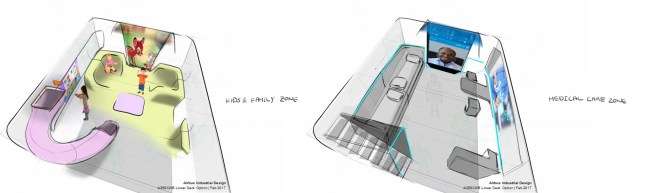 airbus cargo hold beds