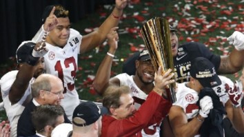 Alabama Players Are Trolling UCF On Twitter After Receiving Their National Championship Rings