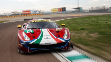 Ferrari’s New 488 GTE Evo Made Its Debut At Fiorano In Preparation For The WEC Super Season