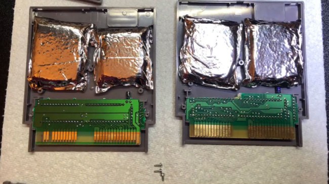 hidden drugs in NES game cartridge