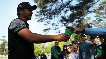 Jason Day Somehow Managed To Hit A Shot Into A Fan’s Beer At The Masters