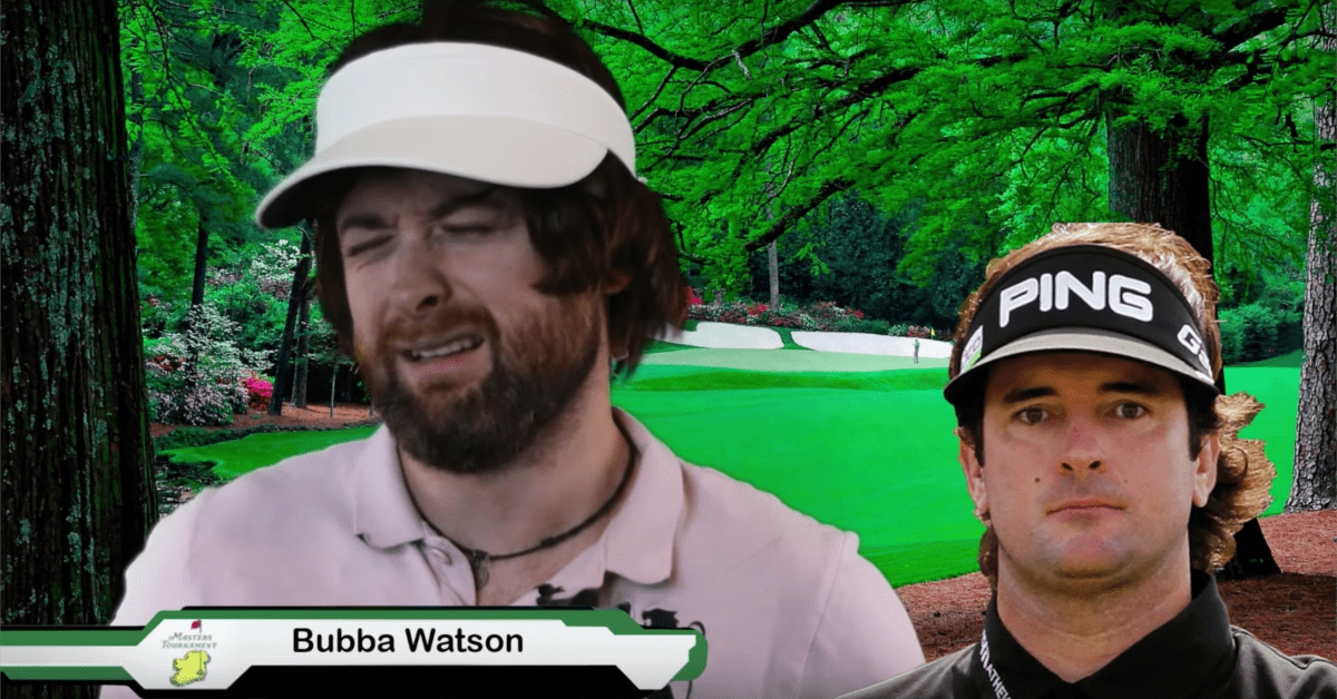 masters golfer interview impressions