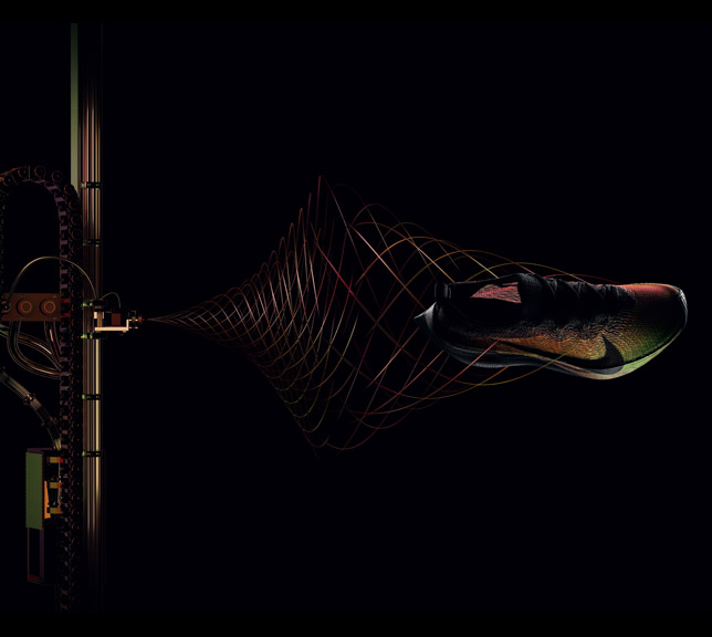 Nike 3D-Printed Uppers Flyprint Shoes