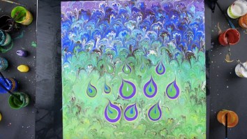 This Mind-Blowing Timelapse Of An Artist Painting On Water Will Be The Trippiest Part Of Your Day