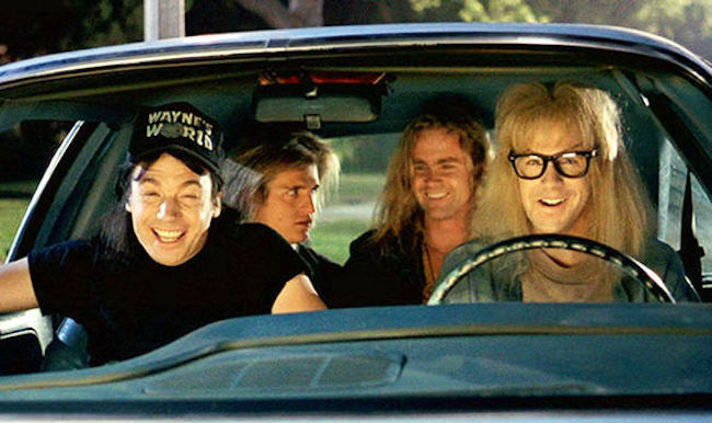 Wayne's World Bohemian Rhapsody Car Scene