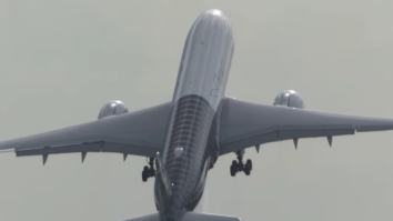 Watch An Airbus Passenger Airliner Perform A Crazy Near-Vertical Takeoff