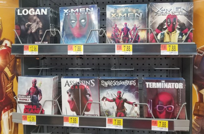 Deadpool covers 20th Century Fox blurays