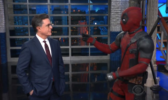 Deadpool Stephen Colbert Monologue Late Show